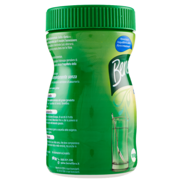 Benefibra Integratore di Fibre Alimentari integratore Intestino Insapore 155 g