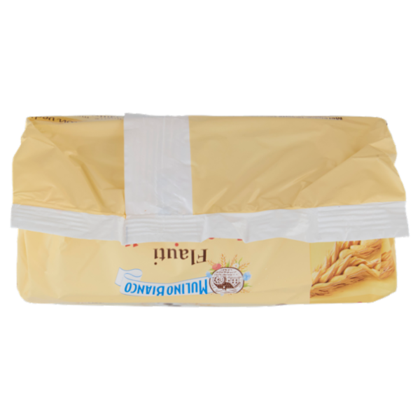 Mulino Bianco Flauti Stracciatella Merenda con 100% Latte Fresco Italiano 8 pezzi 280g