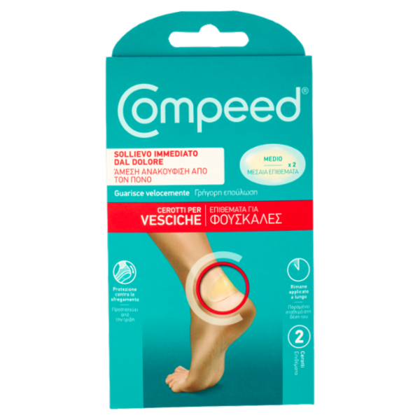 Compeed Cerotti per Vesciche Medio 2 pz