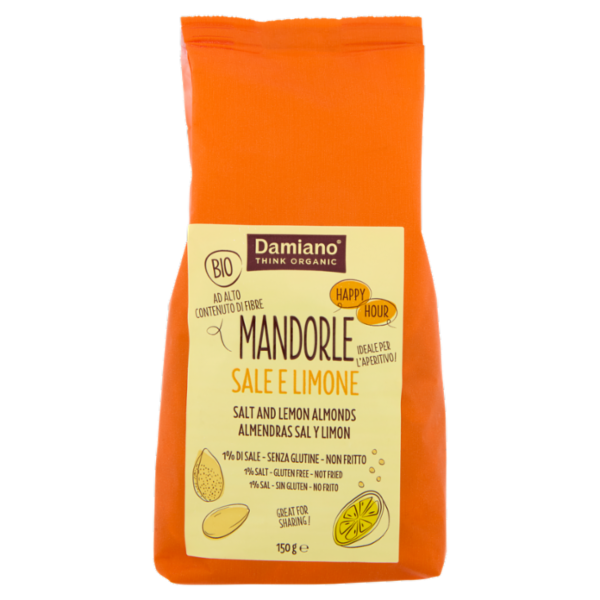 Damiano Mandorle Sale e Limone 150 g