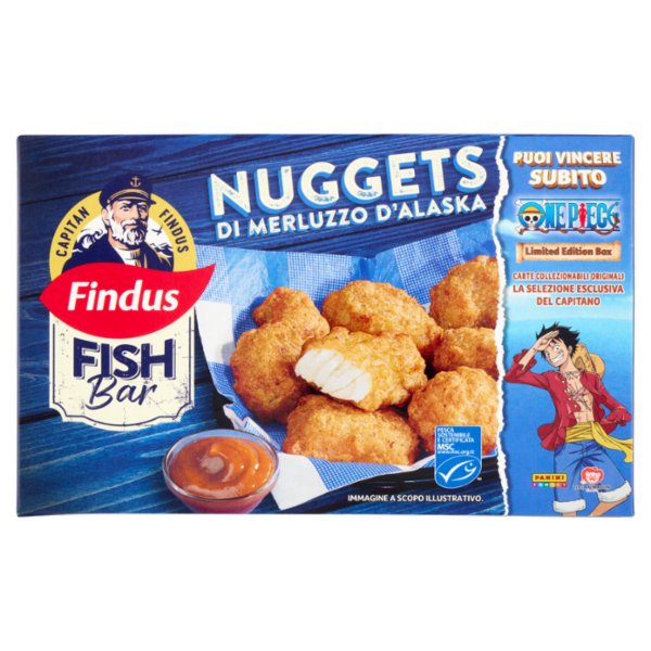 Capitan Findus Fish Bar Nuggets di Merluzzo D'Alaska 245 g