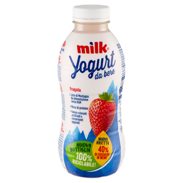 Milk Yogurt da bere Fragola 500 g