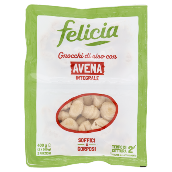 felicia Gnocchi di riso con Avena Integrale 2 x 200 g