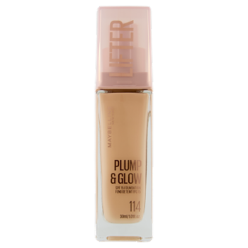 Maybelline New York Lifter Plump & Glow Fondotinta 114 30 Ml
