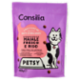 Consilia Petsy Gatto Sterilizzato Croccantini con Maiale Fresco e Riso 400 g