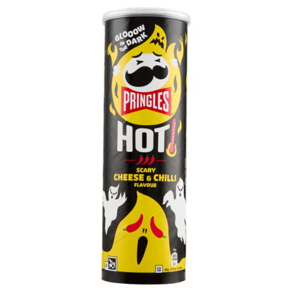 Pringles Hot Scary Cheese & Chilli Flavour 160 g