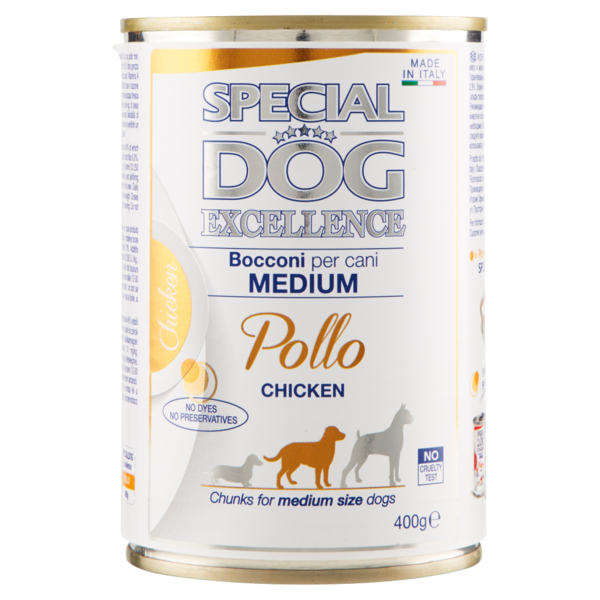 Special Dog Excellence Bocconi per cani Medium Pollo 400 g