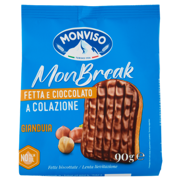 Monviso Monbreak Gianduia Fette biscottate 90 g