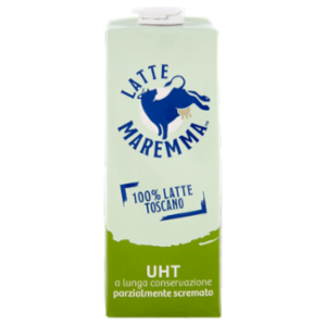 Latte Maremma UHT a Lunga Conservazione Parzialmente Scremato 1 L