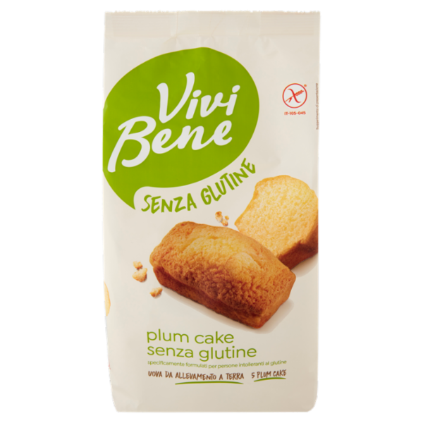 Vivi Bene Senza Glutine Plum Cake Senza Glutine 250 g