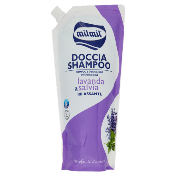 milmil Doccia Shampoo lavanda & salvia Rilassante 750 ml