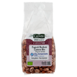 Cerreto i Legumi Fagioli Borlotti Lamon Bio 250 g