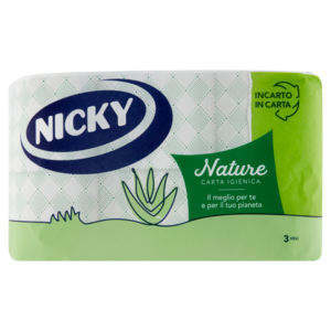Nicky Nature Carta Igienica 6 Pz