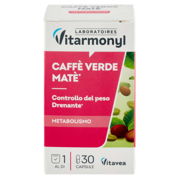 Laboratoires Vitarmonyl Caffè Verde Matè* 30 Capsule 10,56 g