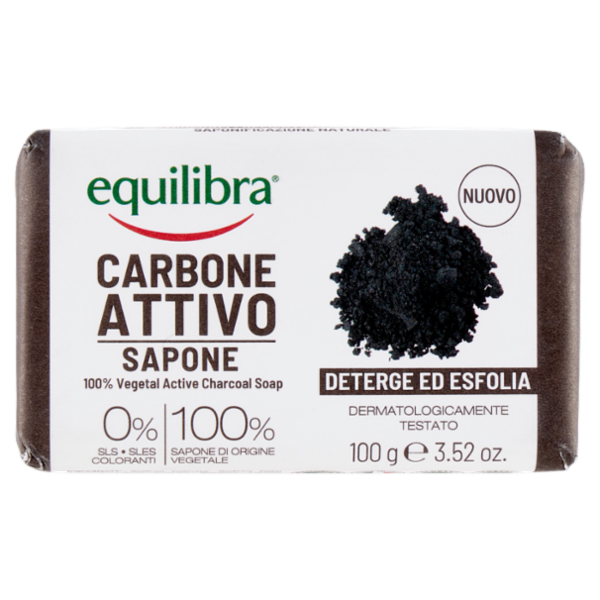 equilibra Carbone Attivo Sapone 100 g