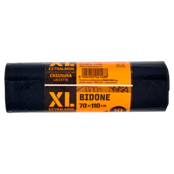 Bidone XL-Extralarge 70x110 cm Sacchi 10 pz