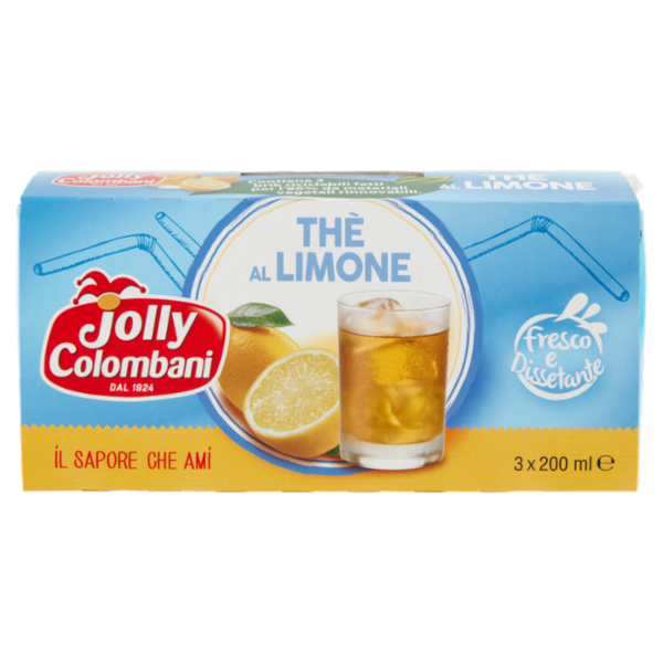 Jolly Colombani Thè al Limone 3 x 200 ml