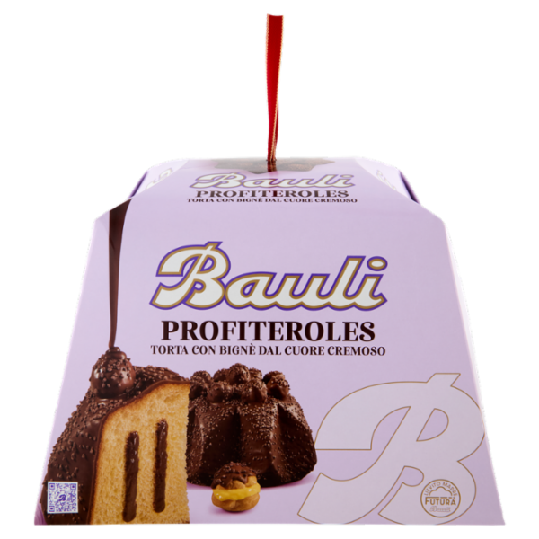 Bauli Profiteroles Torta con Bignè dal Cuore Cremoso 820 g