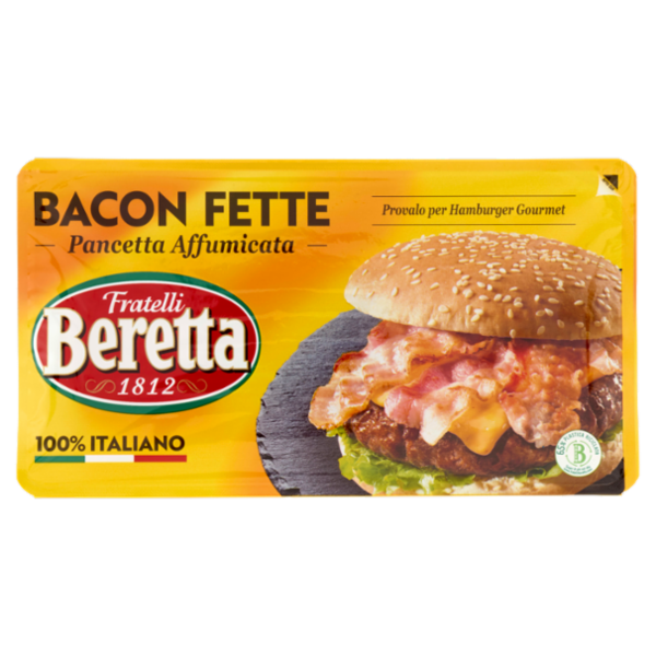 Fratelli Beretta Bacon Fette Pancetta Affumicata 100 g