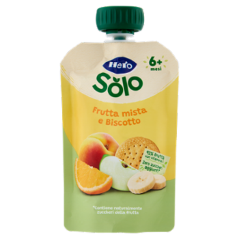 Hero Solo Frutta Mista e Biscotto 100 g