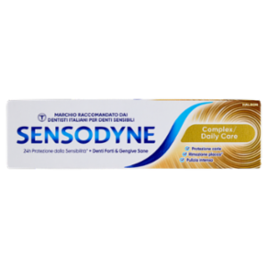 Sensodyne Dentifricio Complex Denti Sensibili, Aiuta a Controllare La Formazione Della Placca, 75ml