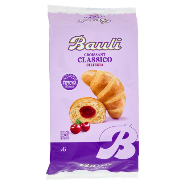 Bauli Croissant Classico Ciliegia 6 x 50 g