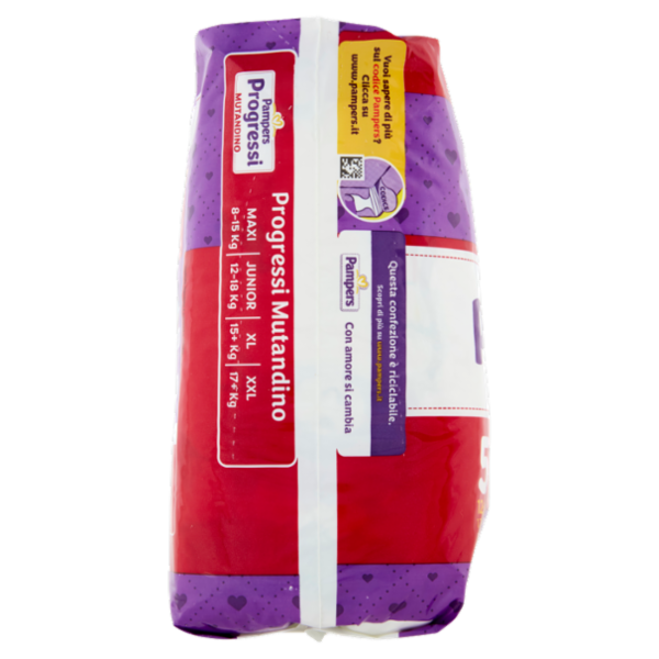 Pampers Progressi Mutandino Junior 17 pz