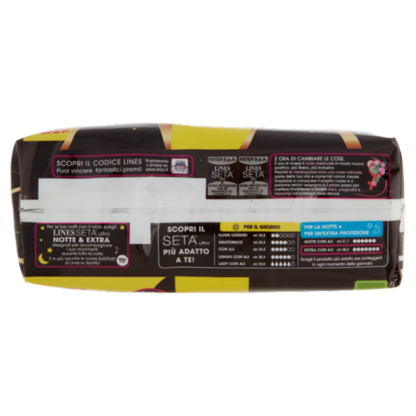 Lines Seta ultra extra con ali 18 pz