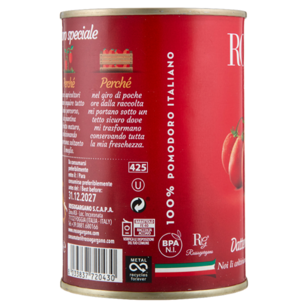 Rosso Gargano Datterini di Puglia 400 g