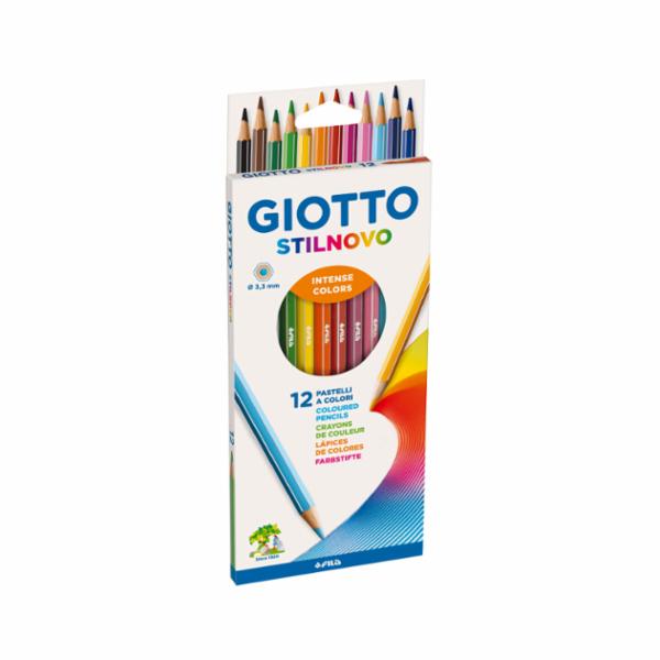 12 PASTELLI GIOTTO STILNOVO