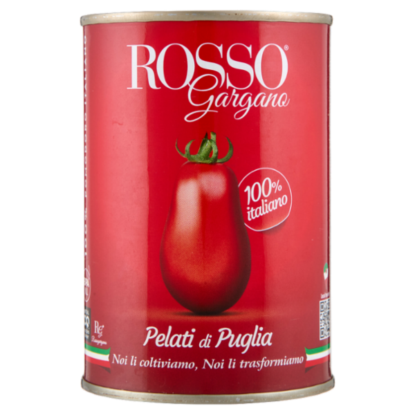 Rosso Gargano Pelati di Puglia 400 g