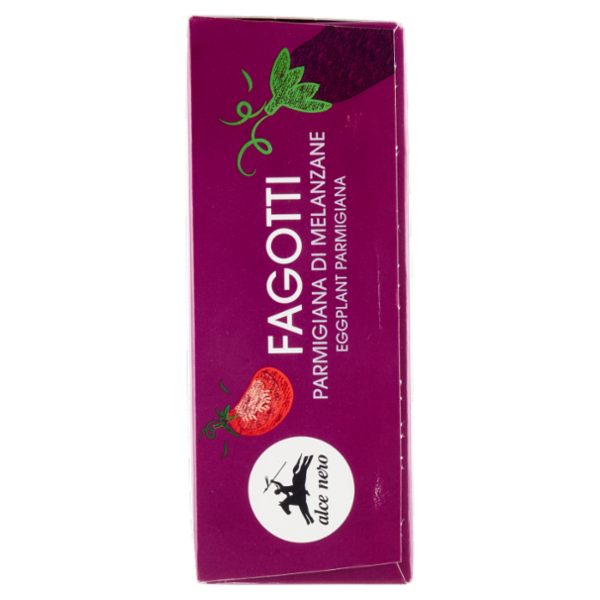 alce nero Fagotti Parmigiana di Melanzane Surgelati 4 pezzi 250 g