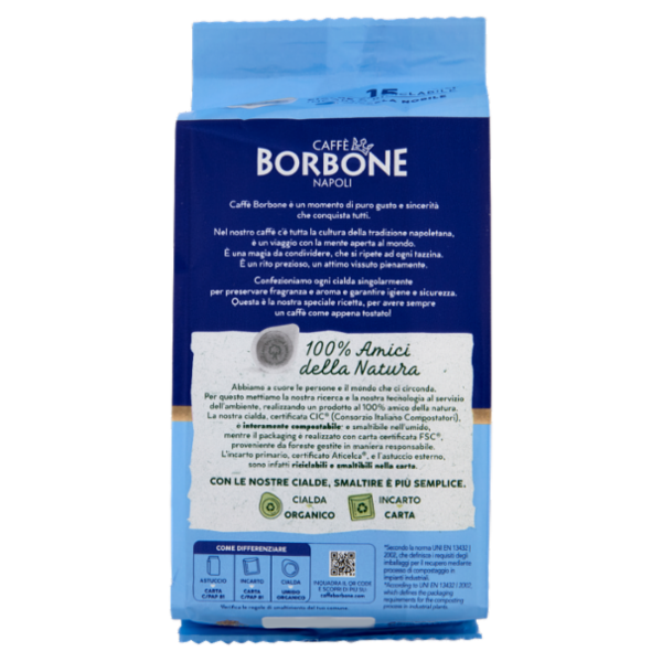 Caffè Borbone Miscela Nobile Cialde Compostabili* 15 x 7,2 g