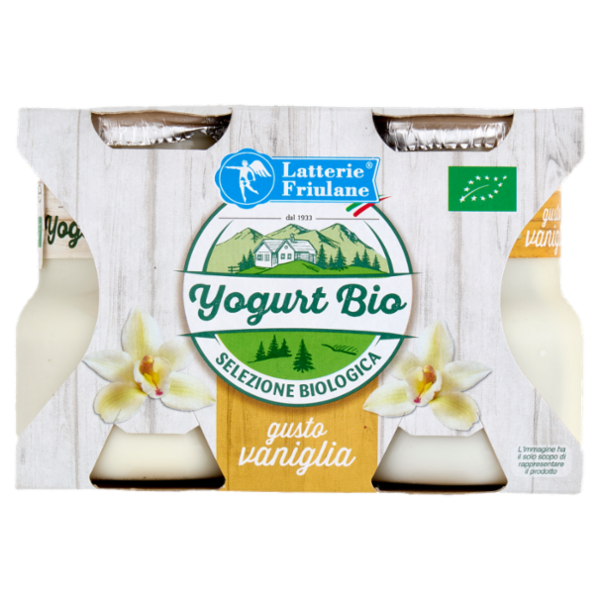 Latterie Friulane Yogurt Bio gusto vaniglia 2 x 125 g