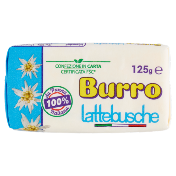 lattebusche Burro 125 g