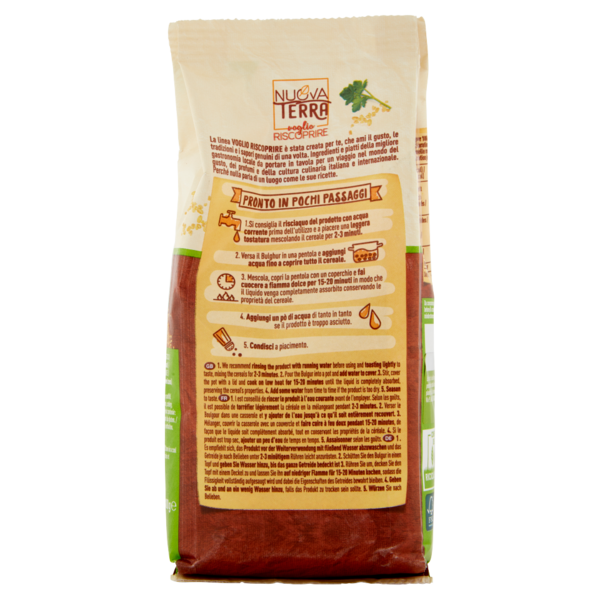Nuova Terra voglio Riscoprire Bulghur Bio 300 g