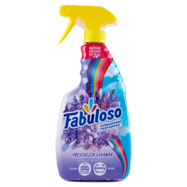 Fabuloso detersivo spray sgrassatore Freschezza Lavanda 600 ml