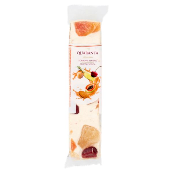 Quaranta Torrone Tenero Frutta Esotica 100 g
