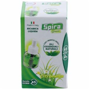 Spira Green Ricarica Liquida alla Citronella