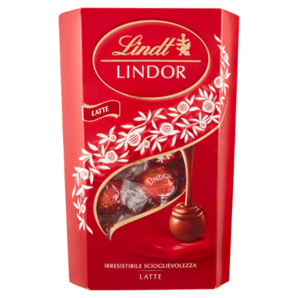 Lindt Cioccolatini Lindor Cioccolato al latte Scatola 337 g