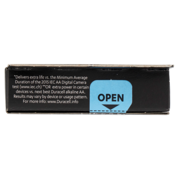 Duracell Optimum AA Batterie Stilo Alcaline 1.5 V LR06 MX1500 confezione da 4 Pile Duracell