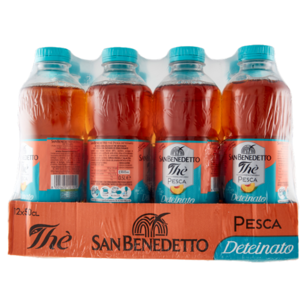San Benedetto Thè Pesca Deteinato 12 x 50 CL