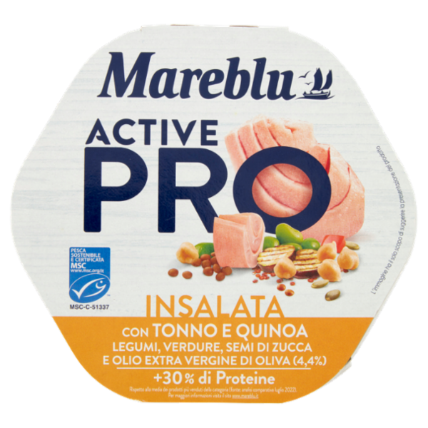 Mareblu Active Pro Insalata con Tonno e Quinoa 220 g