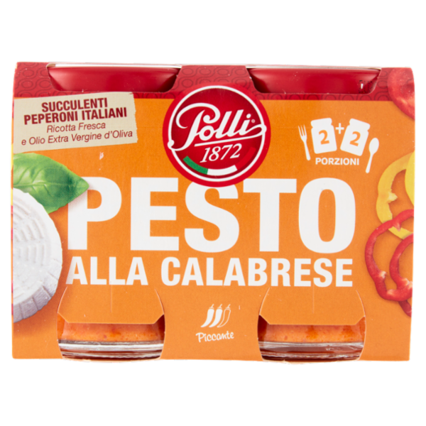 Polli Pesto alla Calabrese con Ricotta Fresca 2 x 90 g