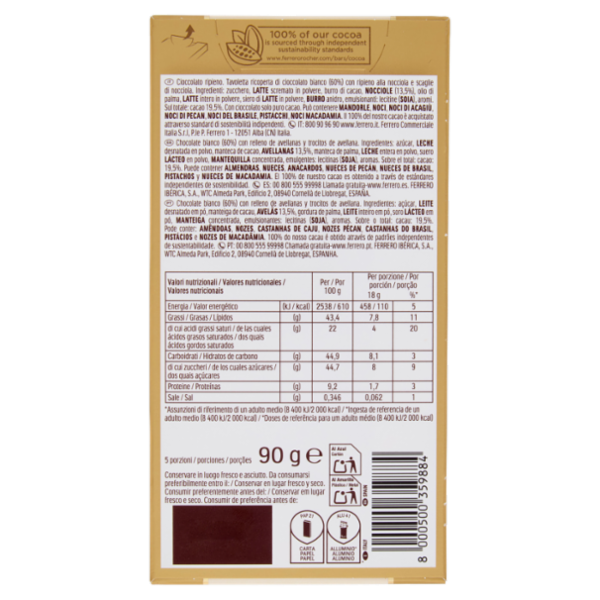 Ferrero Rocher White Nocciola 90 g