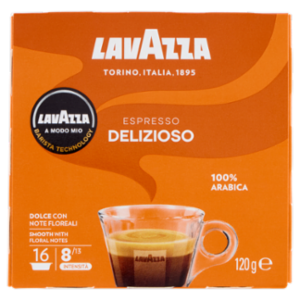 Lavazza A Modo Mio Espresso Delizioso 16 Capsule 120 g