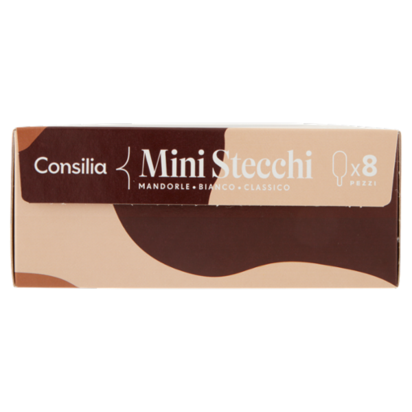 Consilia 8 Ministecchi di Gelato Ricoperti Assortiti 400 g