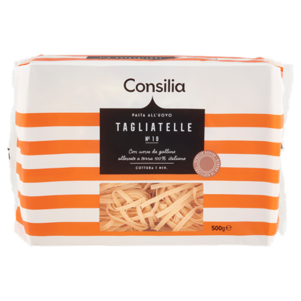 Consilia Pasta all'Uovo Tagliatelle N° 19 500 g