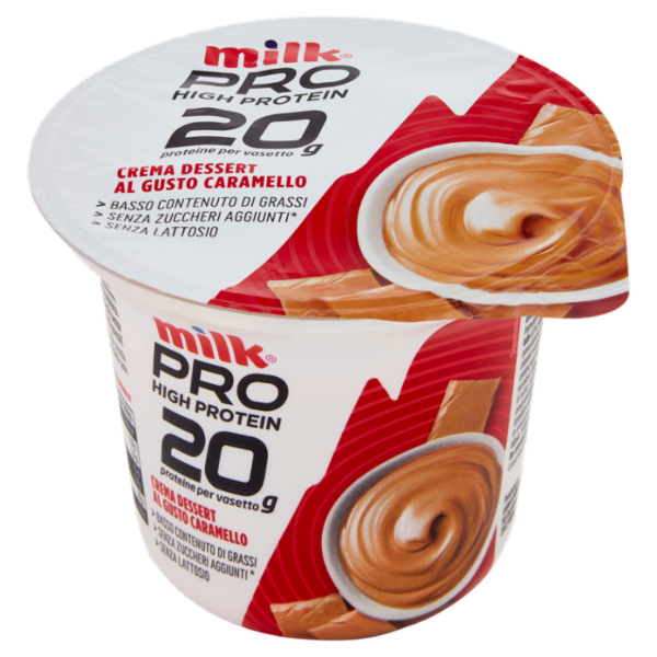 Milk Pro High Protein 20g Crema Dessert al Gusto Caramello 200 g