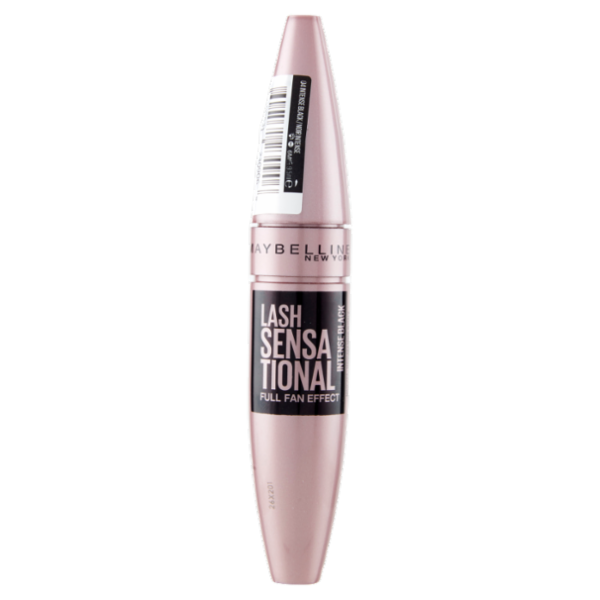Maybelline New York Mascara Ciglia Sensazionali, Volumizzante, Intense Black, 9.5 ml